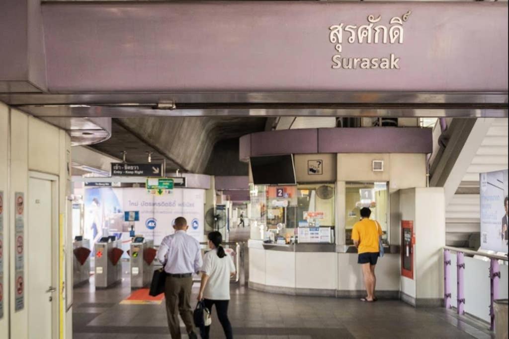 P4 Silom Large 2beds Full Kitchen Wifi 4-6pax Appartement