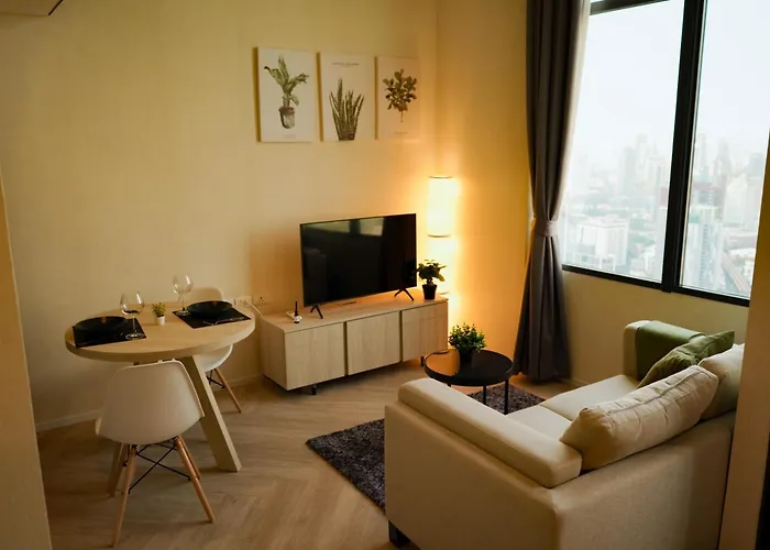 On Nut Duplex With City Views, 5-Minute Walk To Bts, Ideal Long Stays