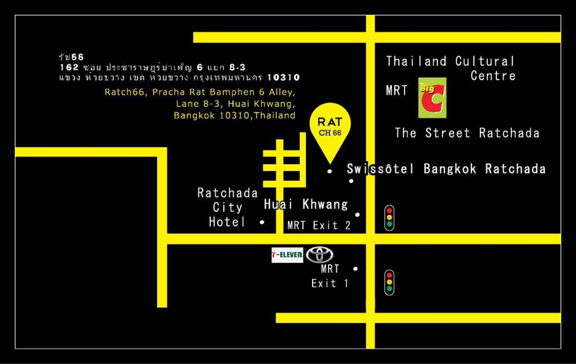 Ratch66 Huai Khwang Mrt 3* Bangkok