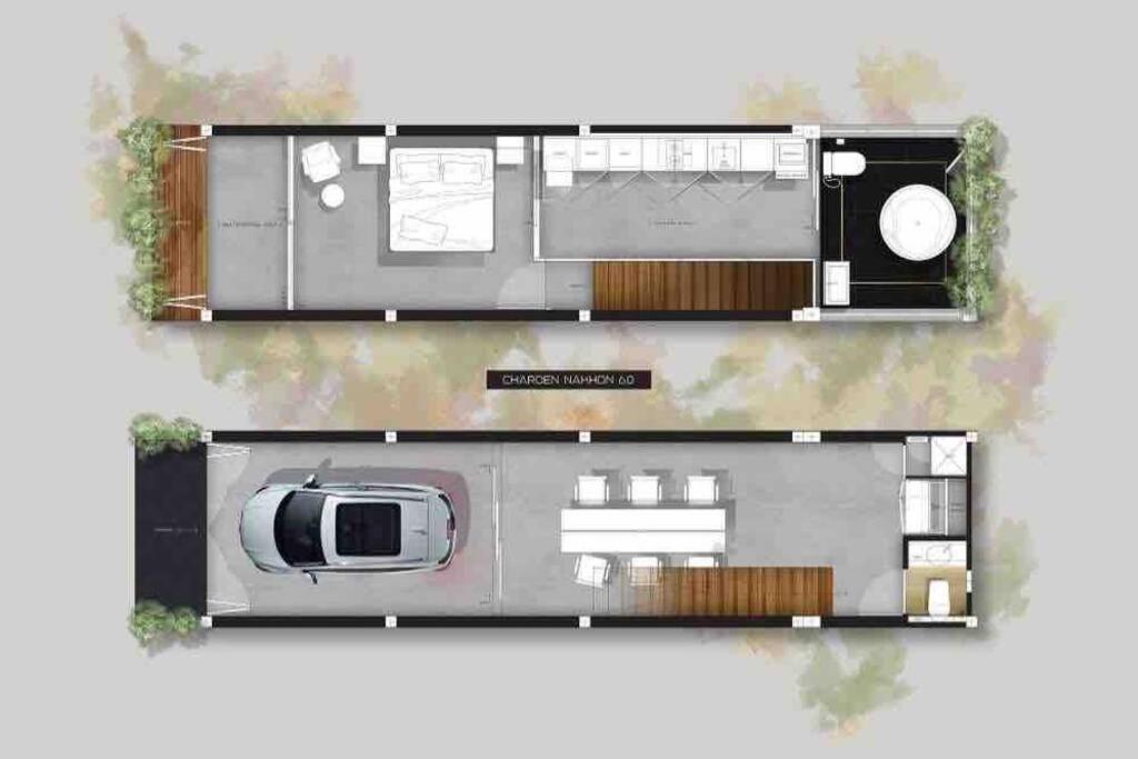 Pousada Charoen Nakhorn Townhome: Self-check-in Near Bts, Iconsiam & Asiatique *