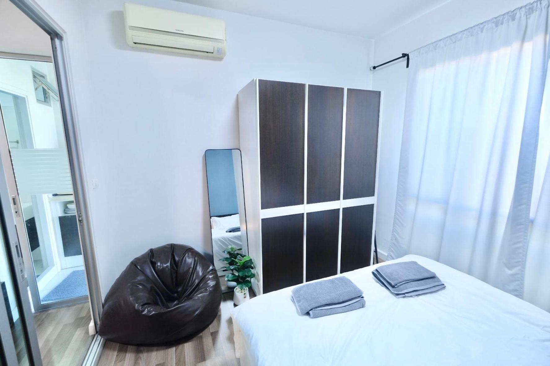7min Bkk Airport - Free Pick Up - Malls Nearby Pangsapuri