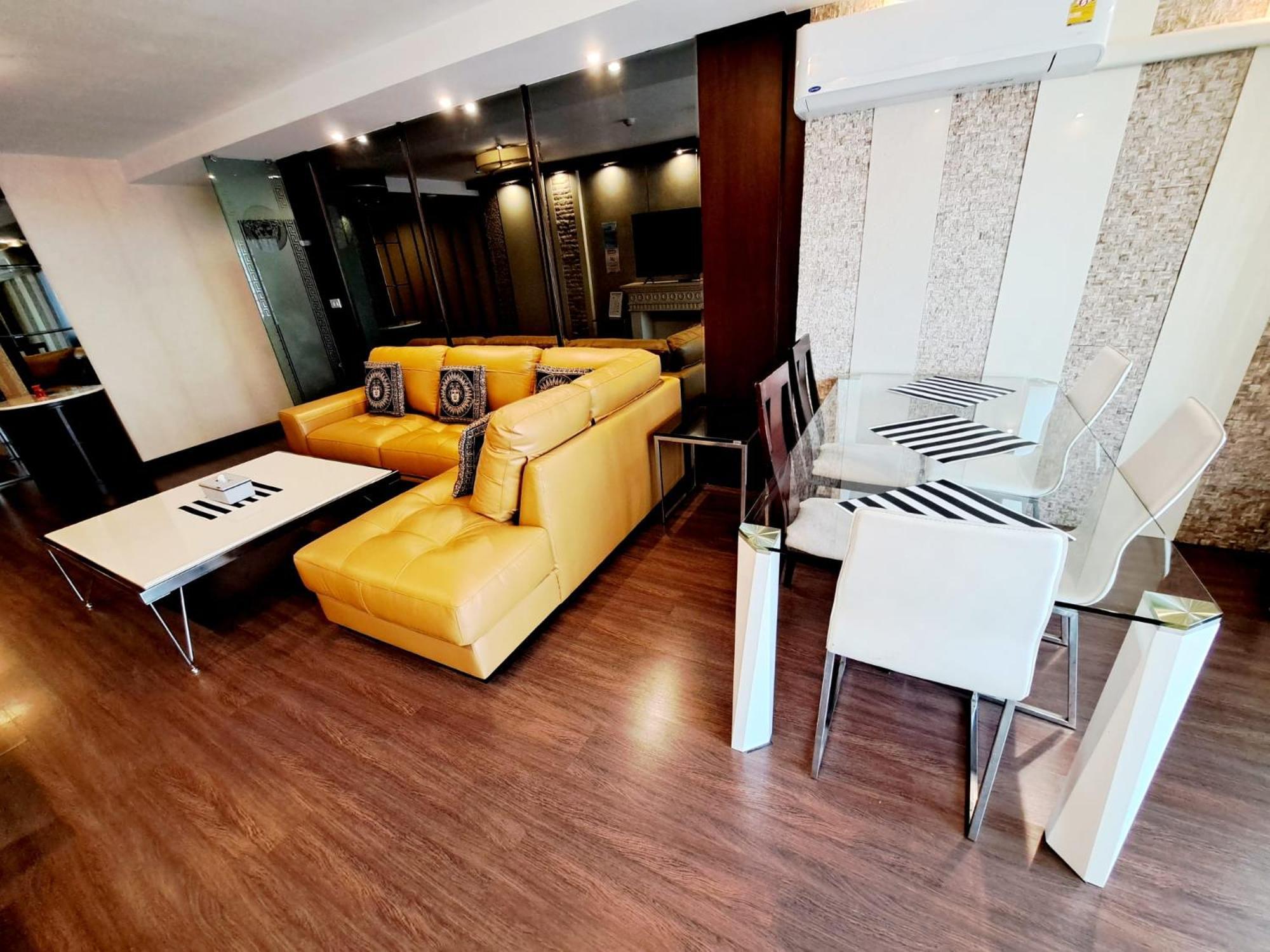 7C-Short-Term Rental Allowed-2Brs Downtown Bangkok Apartamento Bangkok