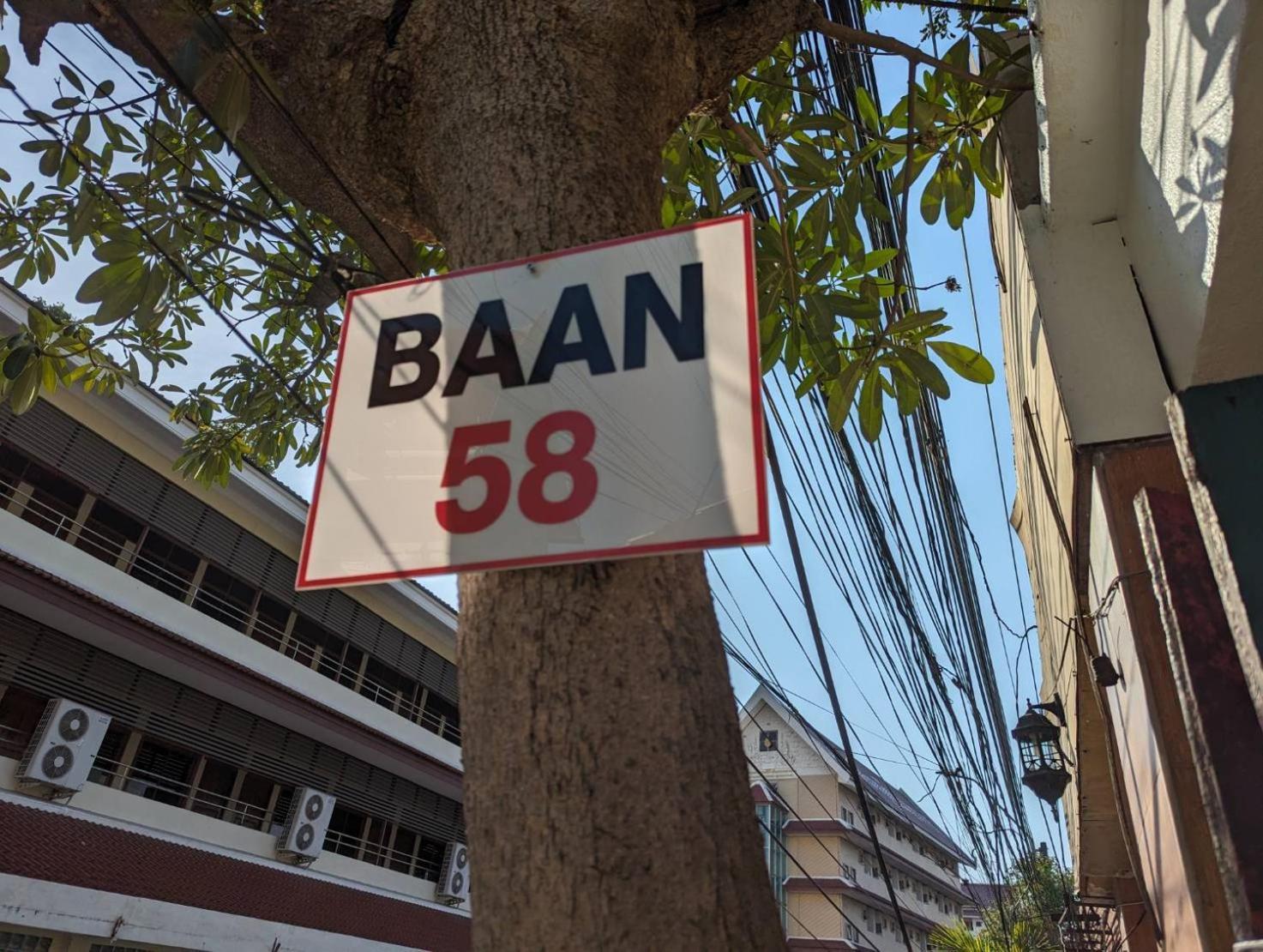 Ở trọ Baan 58 Bangkok