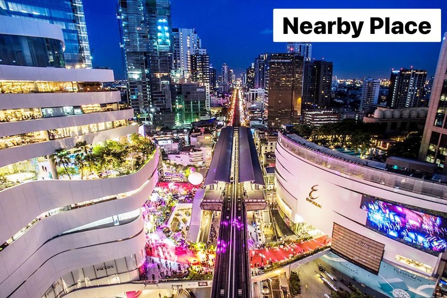 3 Bed 3 Bath / Luxury / 1 Min Walk To Bts Asok Apartment *