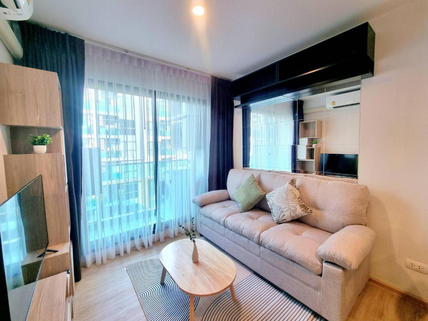 Apartment 1 ห้องนอน ใกล้บีทีเอสอ่อนนุช สายสีเขียว ที่นอนking Size วิวสระว่ายน้ำ *