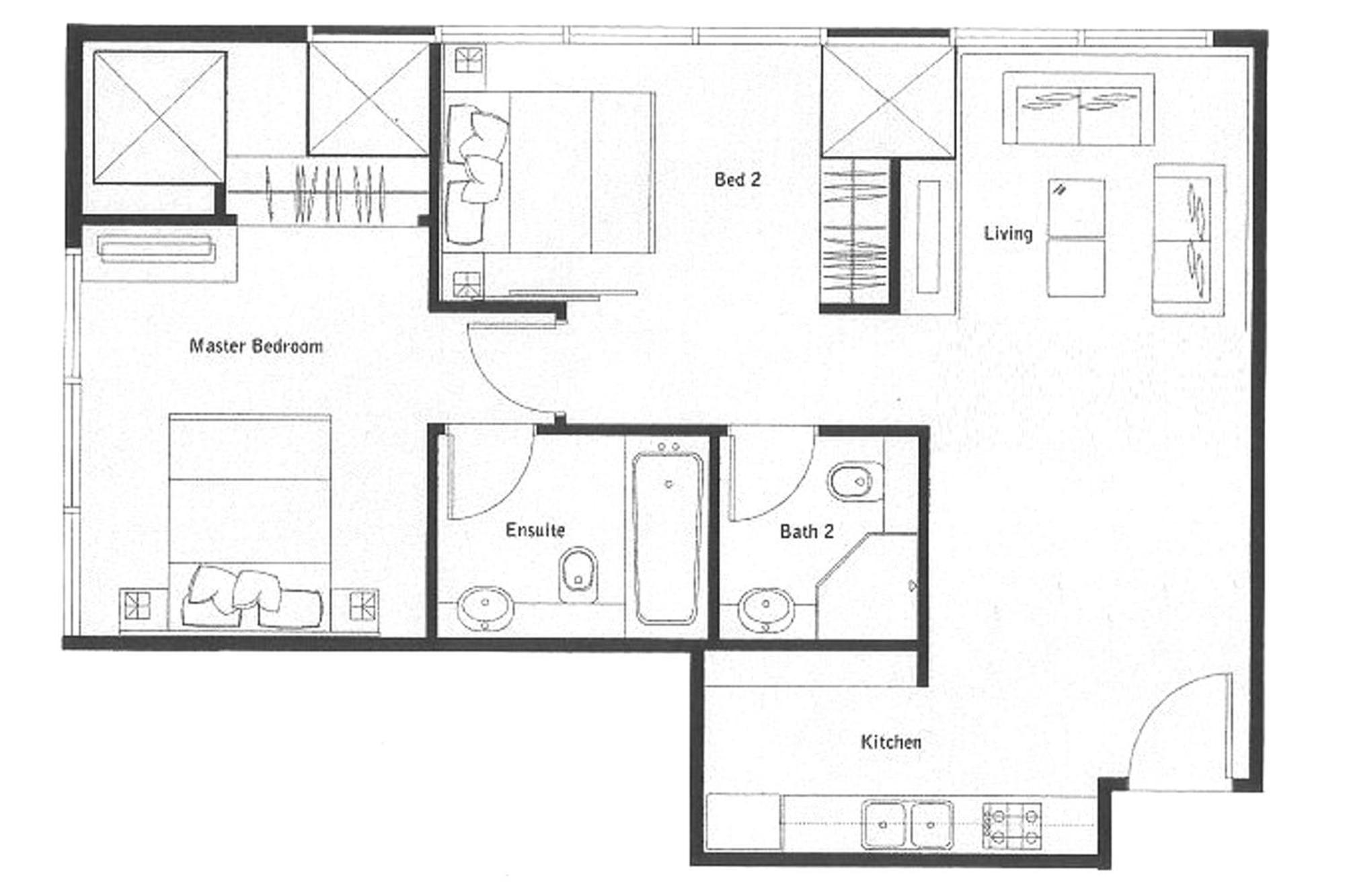 Appartamento Sky Bangkok