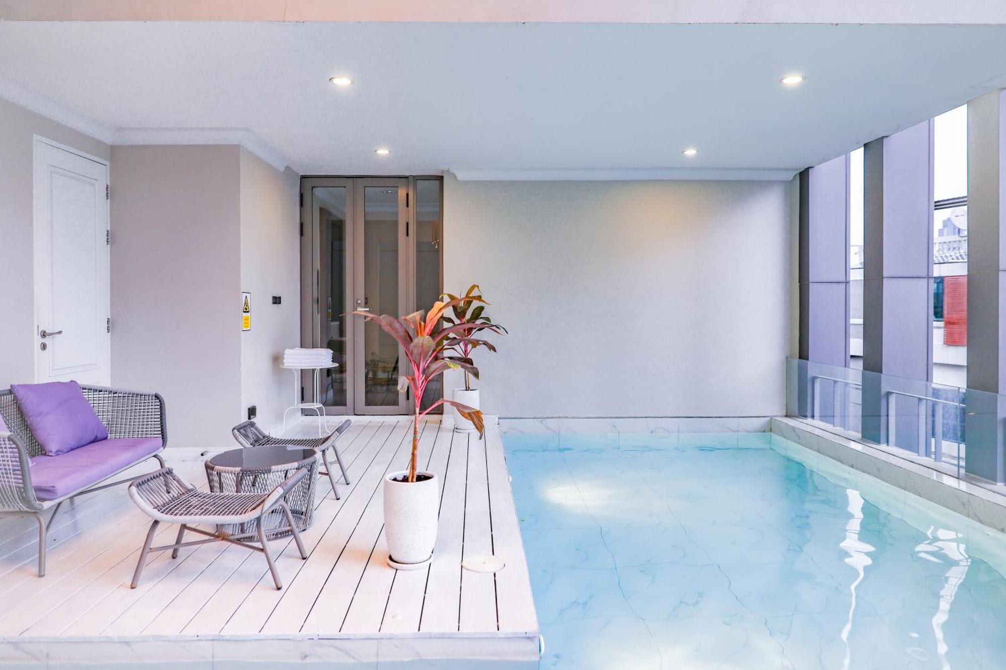 通罗 隐湖四卧豪华别墅 Hidden Pool 4 Bedroom Sukhumvit-thonglor Bts 5 Mins