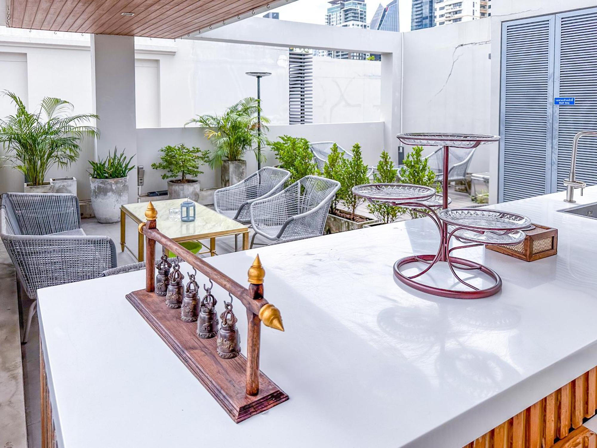 通罗 隐湖四卧豪华别墅 Hidden Pool 4 Bedroom Sukhumvit-thonglor Bts 5 Mins Bangkok