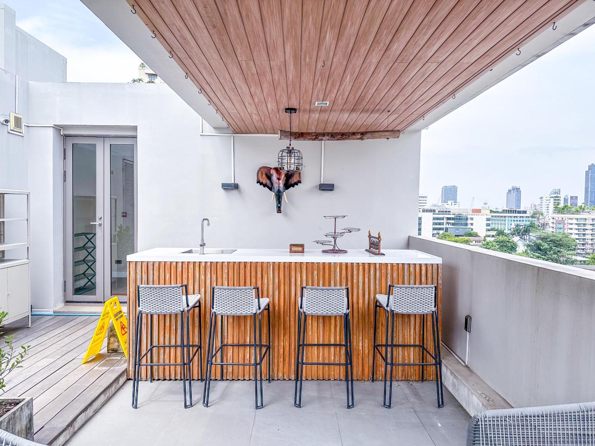 通罗 隐湖四卧豪华别墅 Hidden Pool 4 Bedroom Sukhumvit-thonglor Bts 5 Mins Villa Bangkok