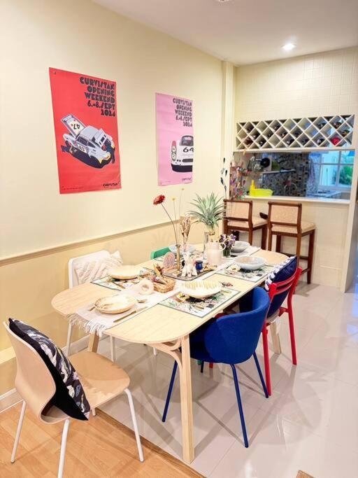 Ferienhaus Entire House 6 People 3beds 2baths Near Bts Asoke Terminal21 Bangkok