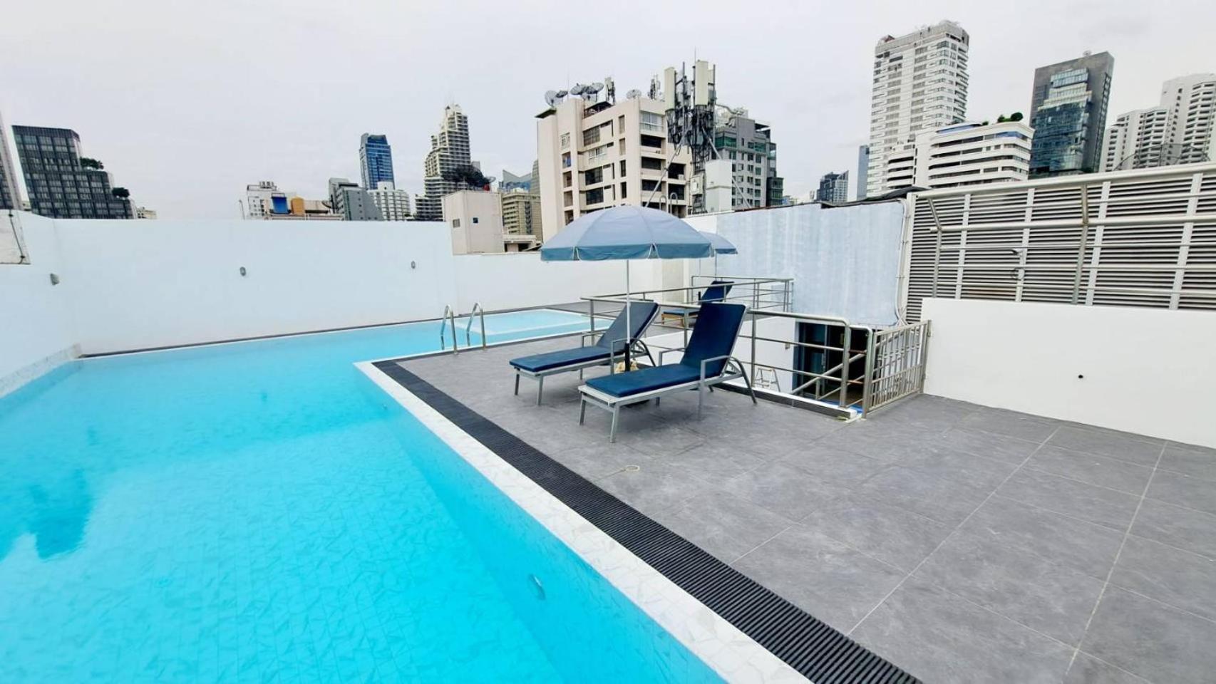 Sha2bedrooms Ensuite3baths Downtown Mrt Rumah percutian Bangkok