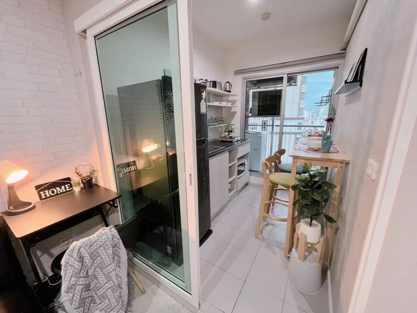 1br Walk 1min To Bts 3min Mall Tapra Wifi 500mb Apartment *