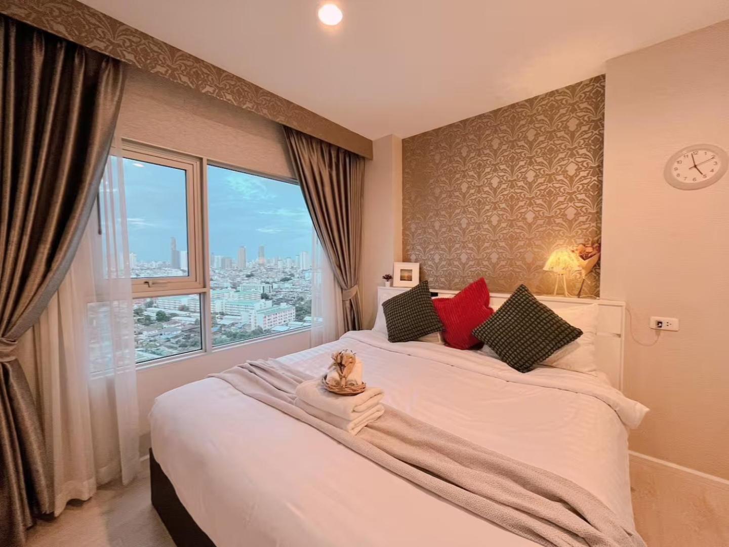 1br Walk 1min To Bts 3min Mall Tapra Wifi 500mb Apartment Bangkok