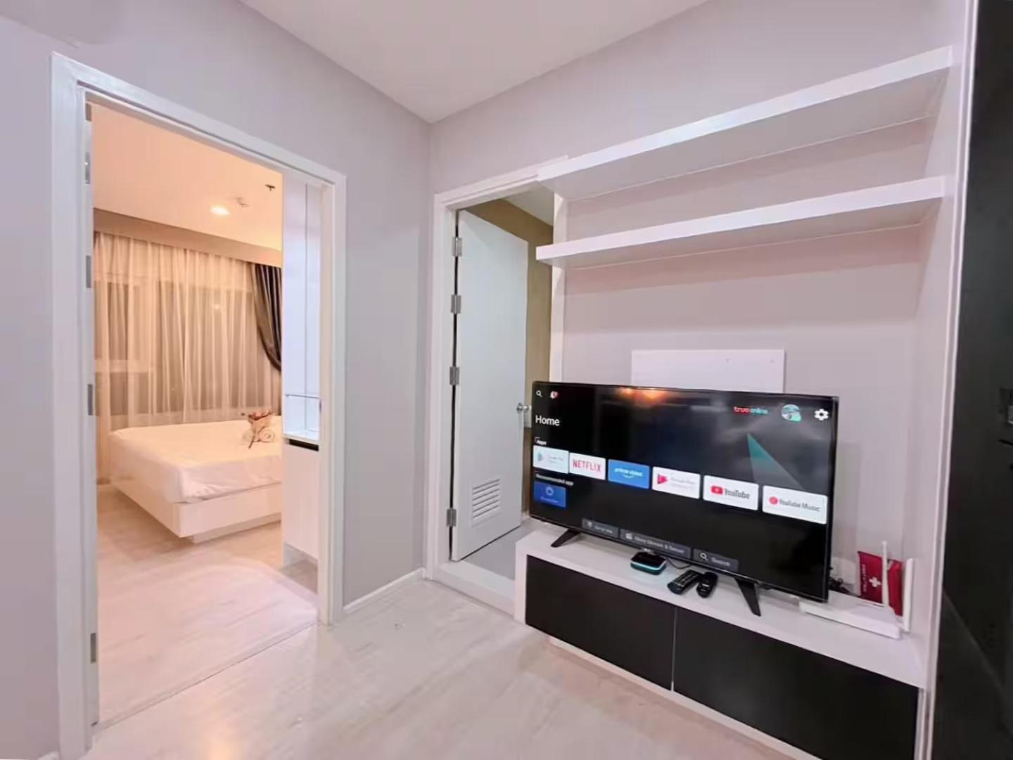 Apartment 1br Walk 1min To Bts 3min Mall Tapra Wifi 500mb *