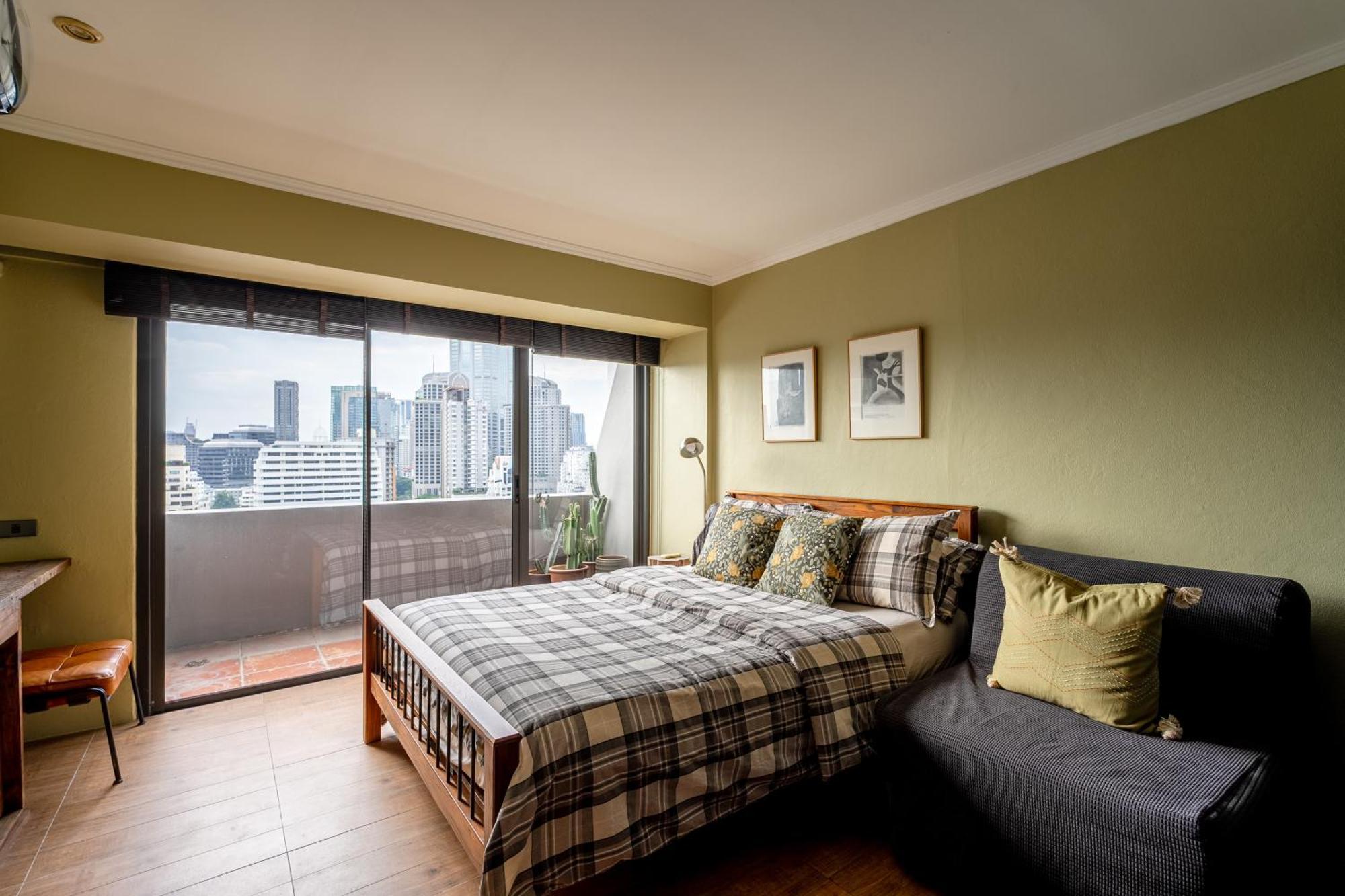 Peony Rustic Sukhumvit, Nana Bts Appartement *