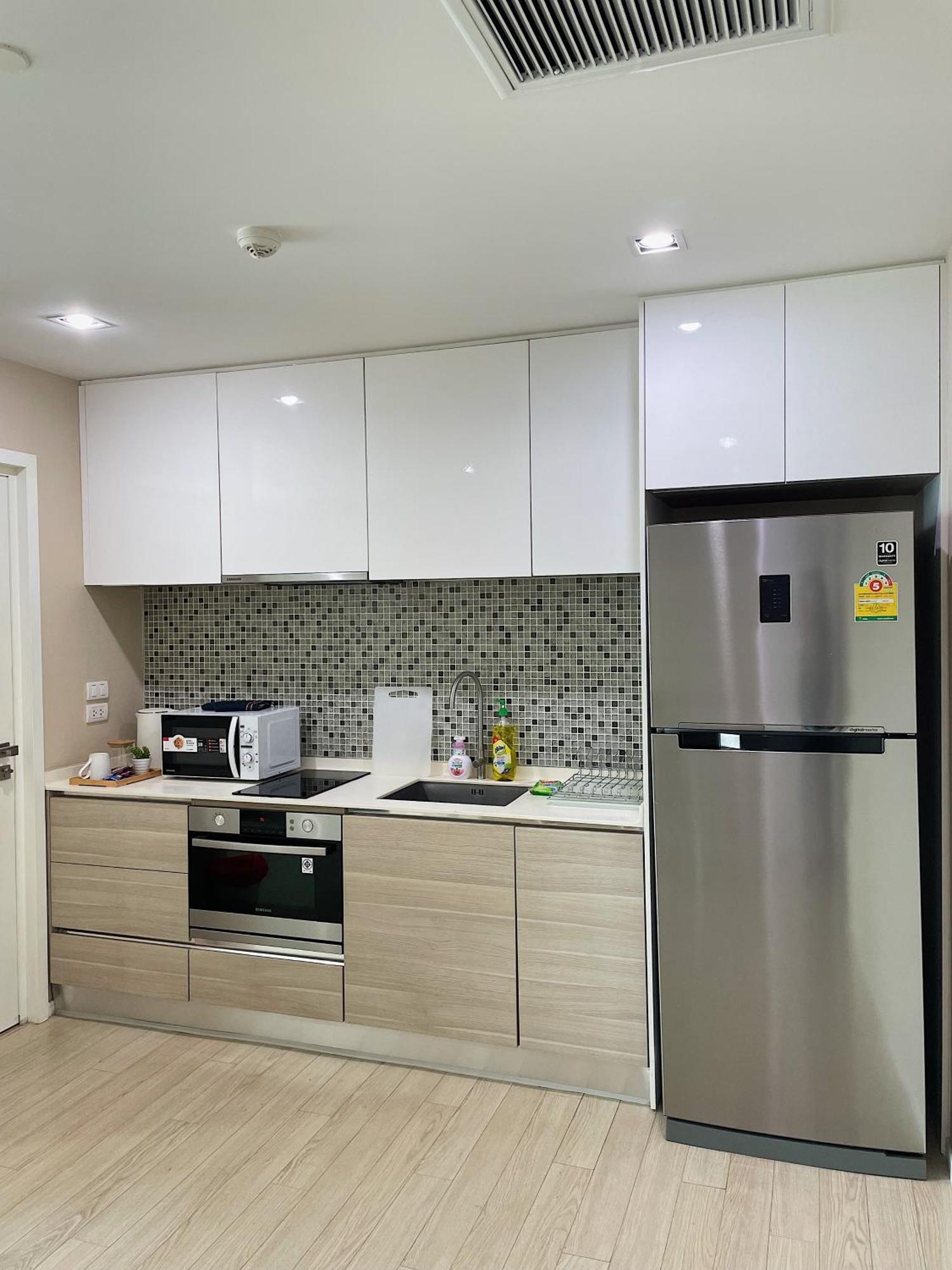 Modern Luxury 55 Sqm Highfloor View Asok Appartamento Bangkok
