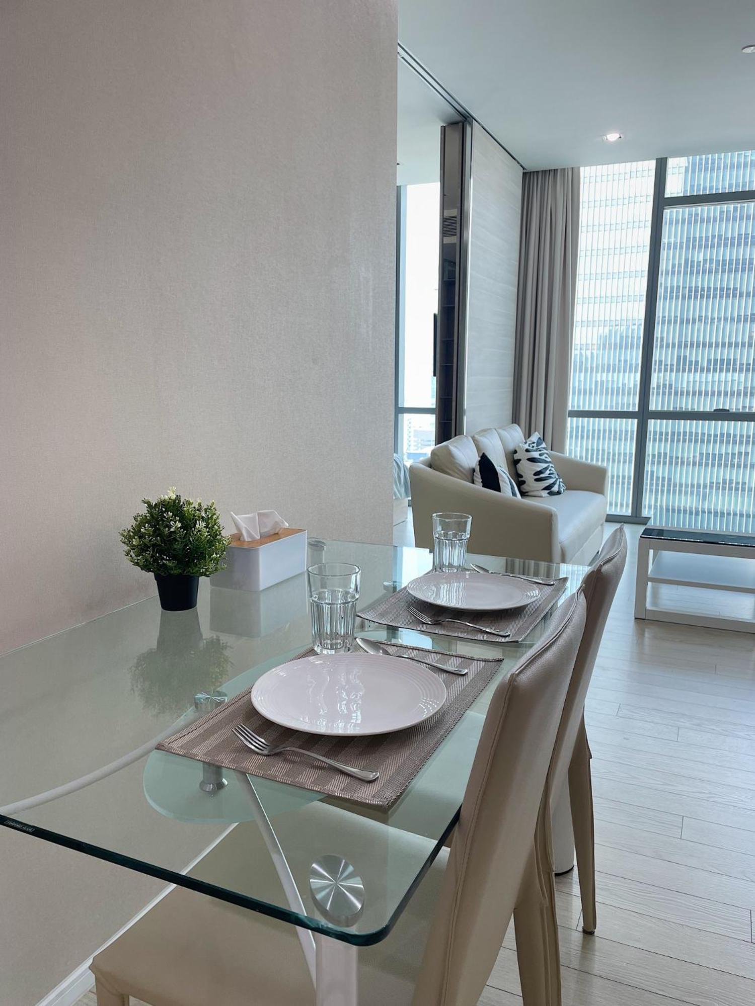 Modern Luxury 55 Sqm Highfloor View Asok Appartamento