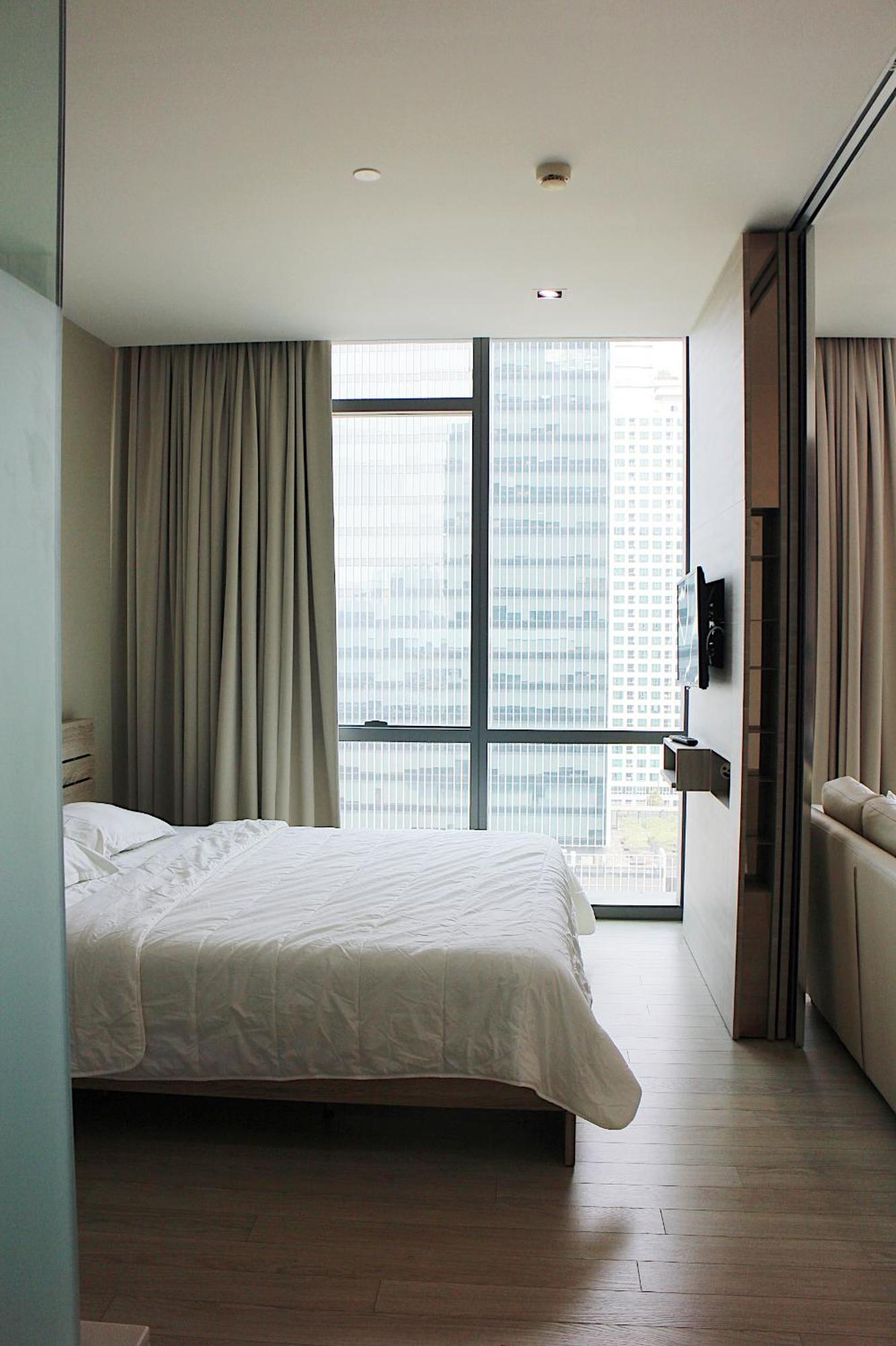 Modern Luxury 55 Sqm Highfloor View Asok Appartamento *
