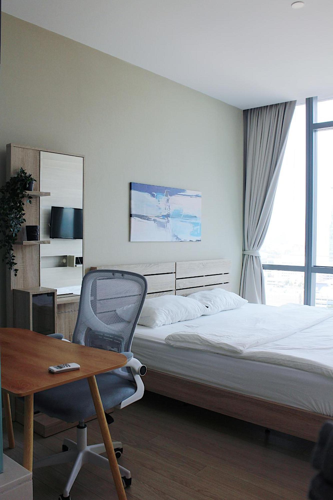 Appartamento Modern Luxury 55 Sqm Highfloor View Asok Bangkok