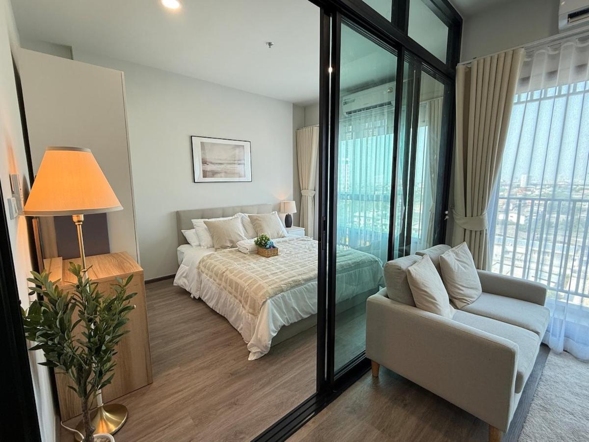 Apartment New 1-bedroom For Rent 0 Meters From Bts Wutthakat