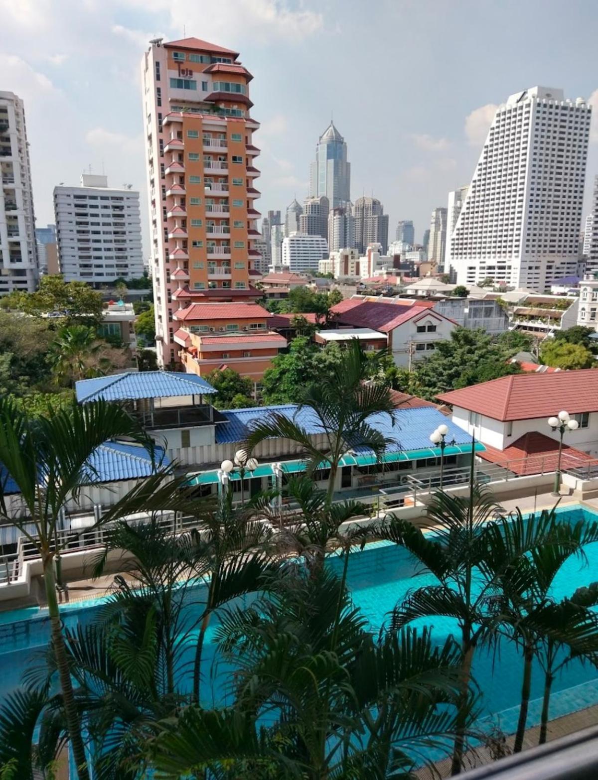 Cozy, Spacious 2-bedder With City, Park View, Near Nana Bts Bangkok