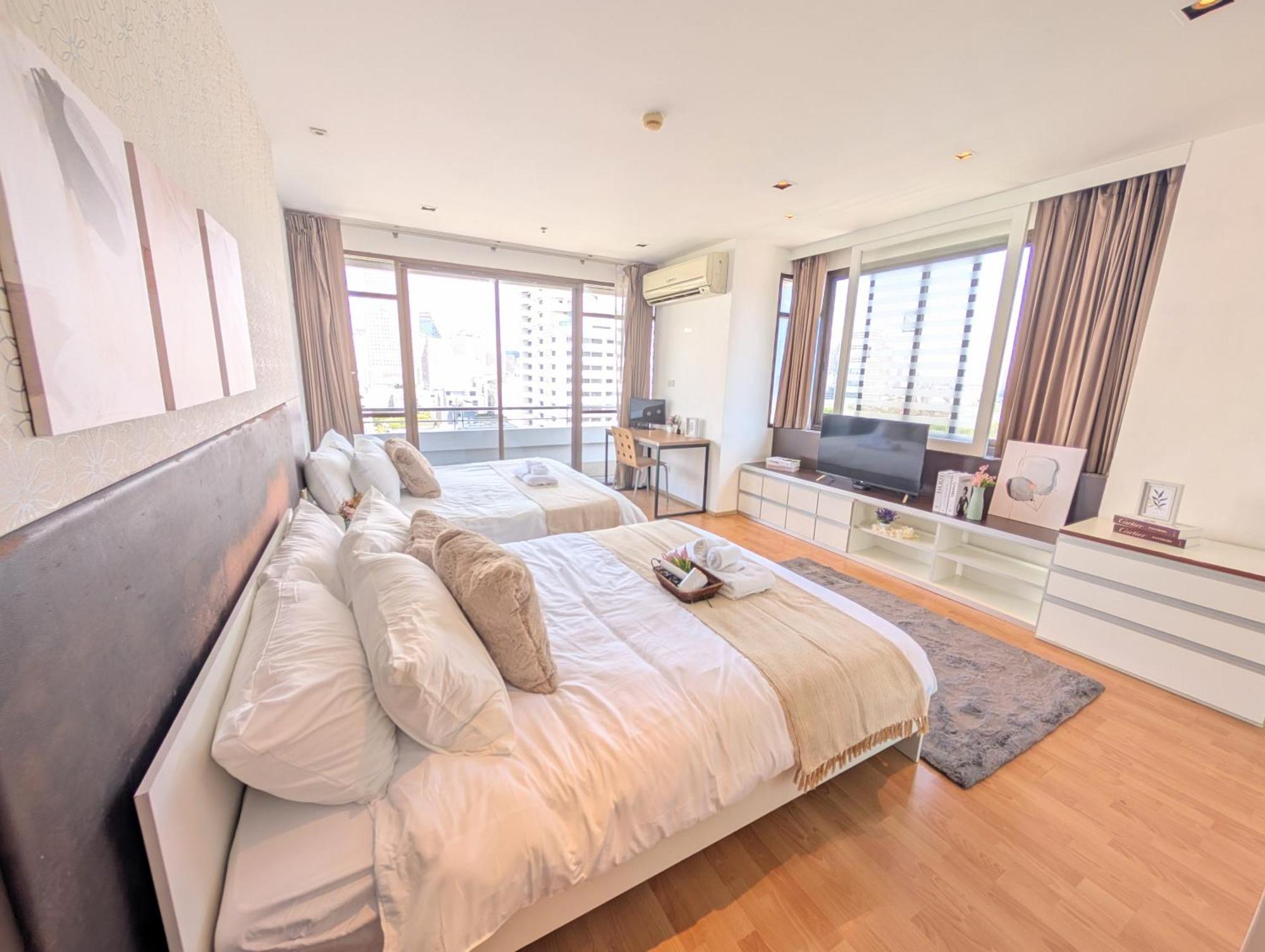 Appartement Executive 2 Bed Nana Bts 100m Skyline *