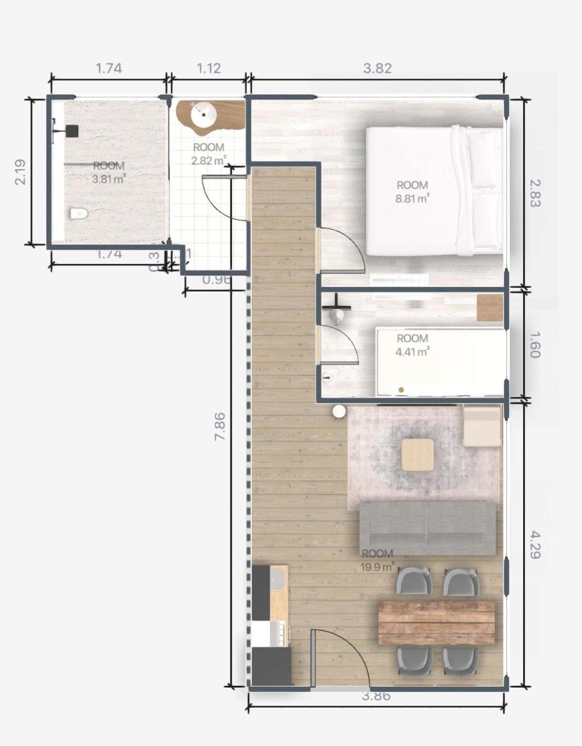 2 Bedrooms For 3 Guest Comfy At Heart Of Silom - 7a Apartment Bangkok