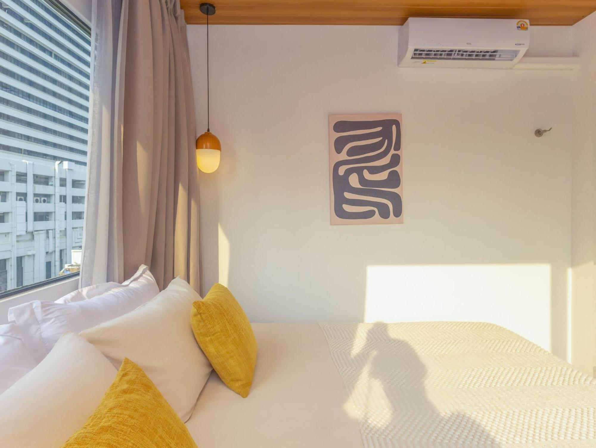 Apartment 2 Bedrooms For 3 Guest Comfy At Heart Of Silom - 7a