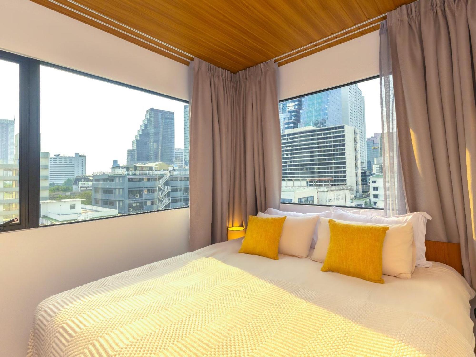 2 Bedrooms For 3 Guest Comfy At Heart Of Silom - 7a Apartment Bangkok