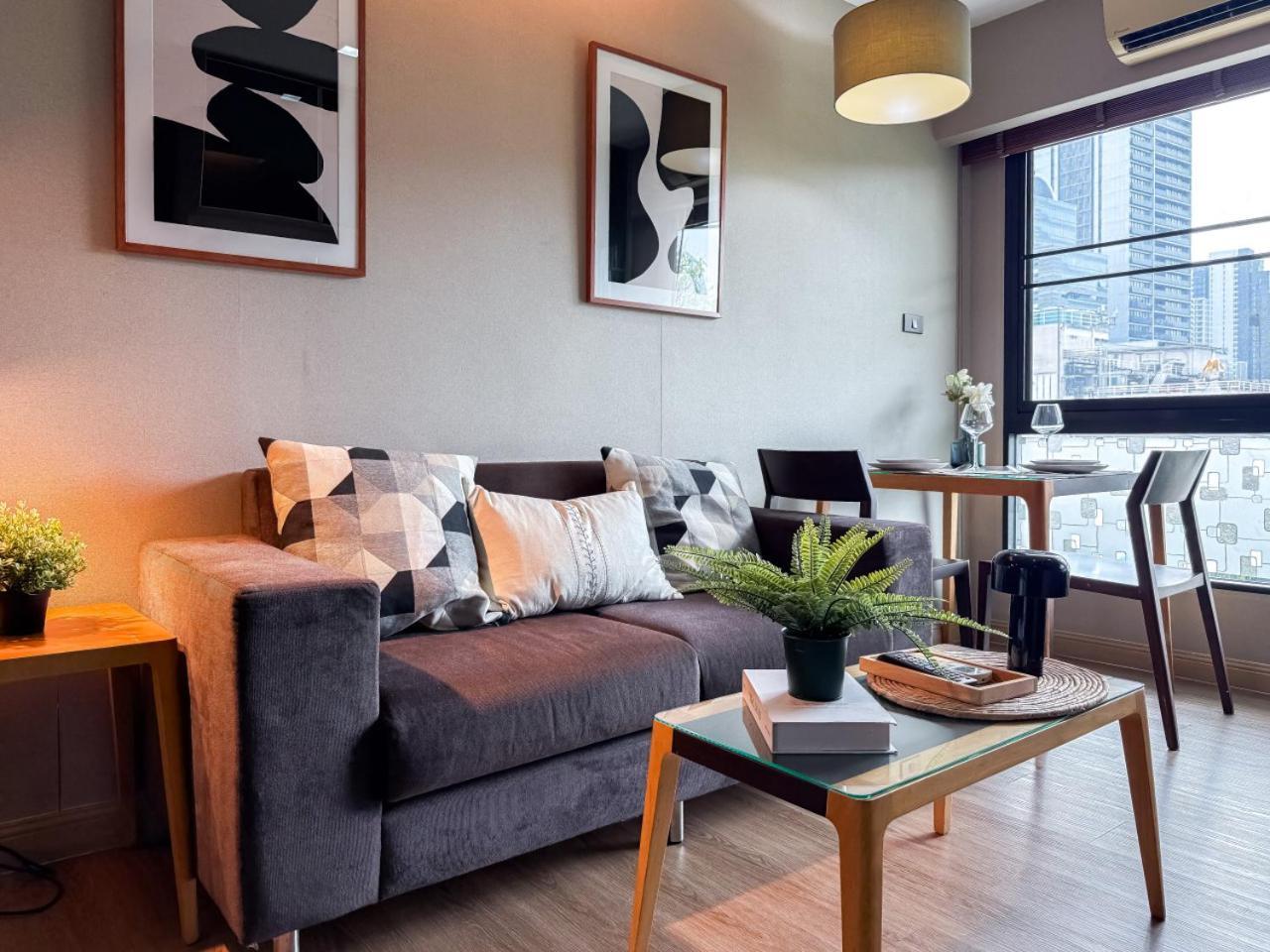 Tropical Modern 1br - Ultra Fast Wifi - Thong Lo Apartamento