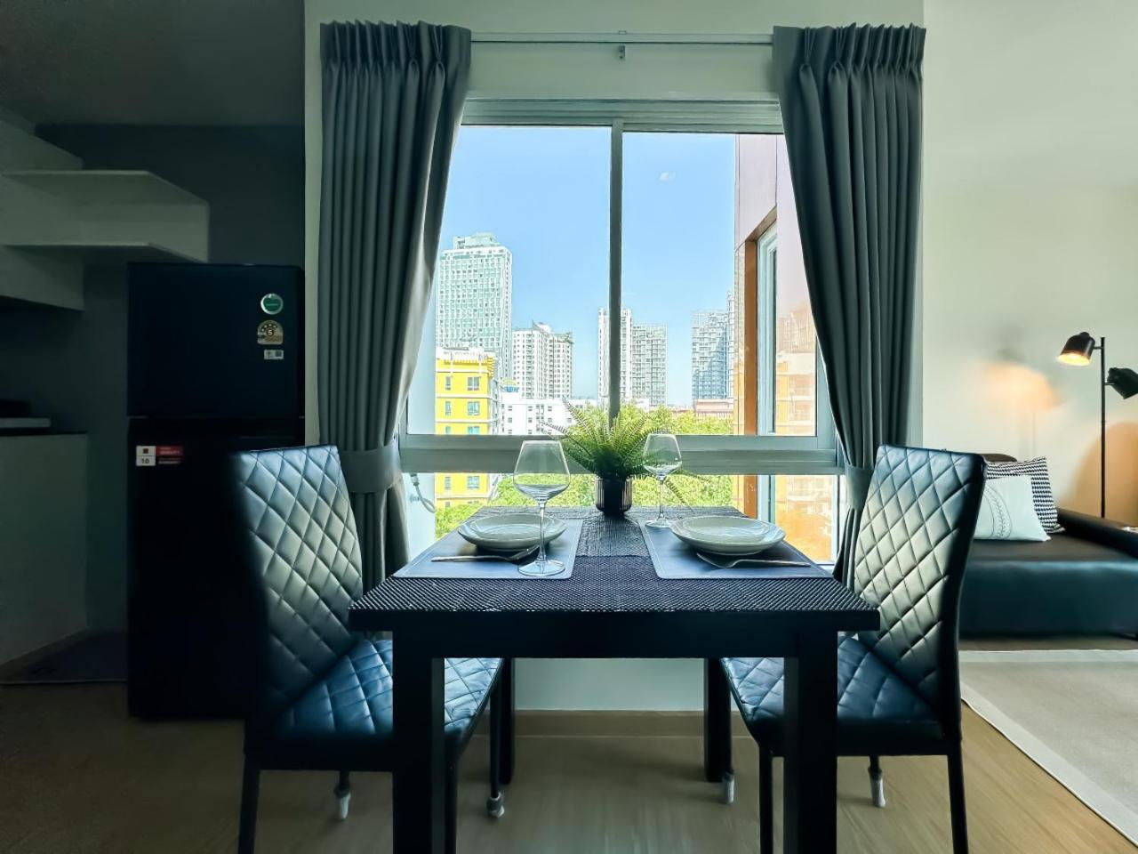 Leilighet Modern Cityscape1br - Ultra Fast Wifi - Bts On Nut Bangkok