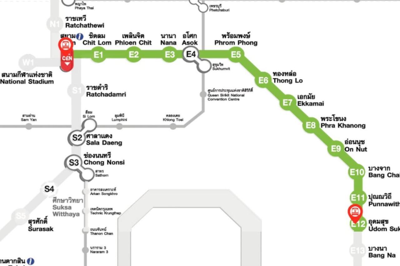 Chung Cư 70 M² 2 Ngủ, 1 Tắm Riêng ở Sukhumvit